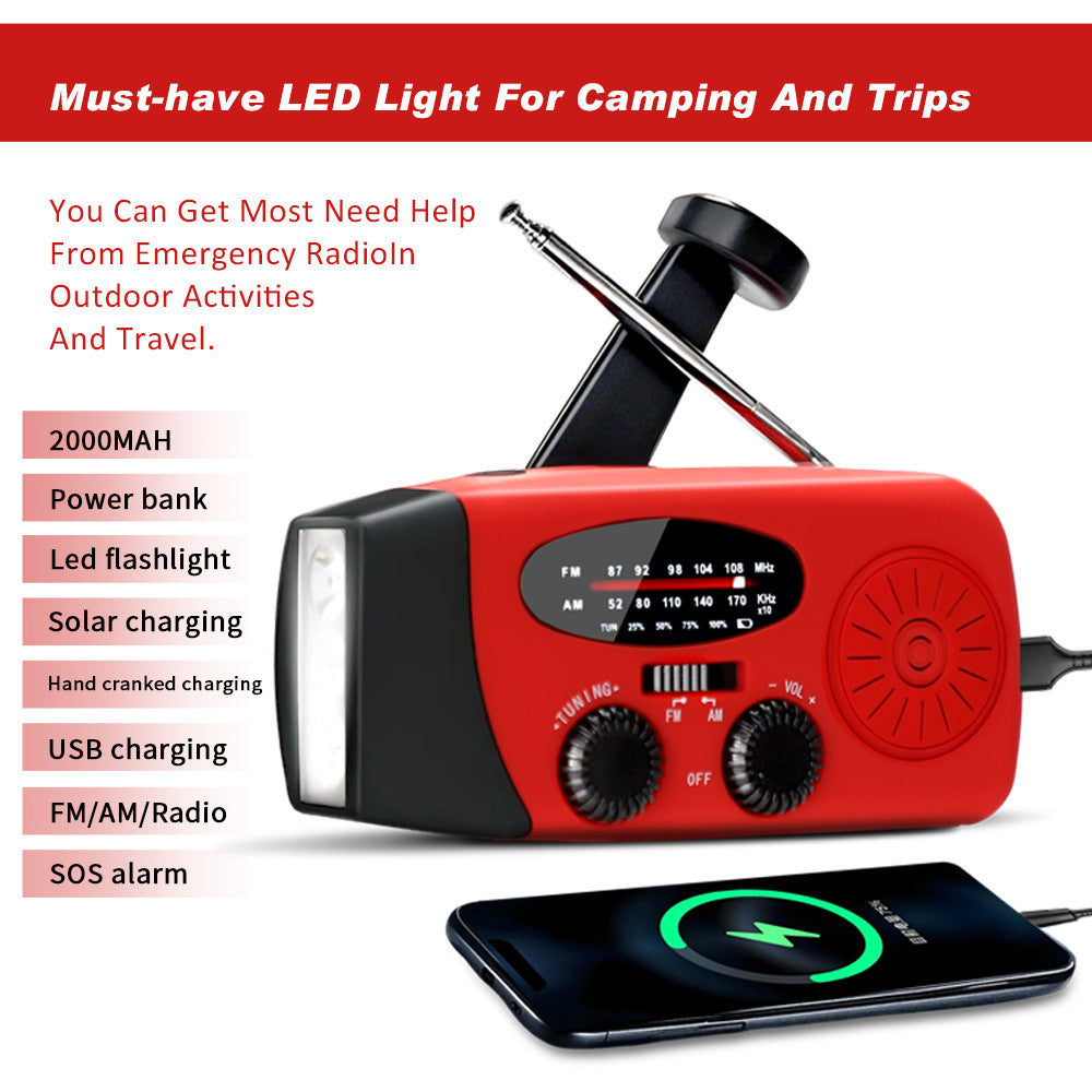 MultiPower Solar Radio & PowerBank