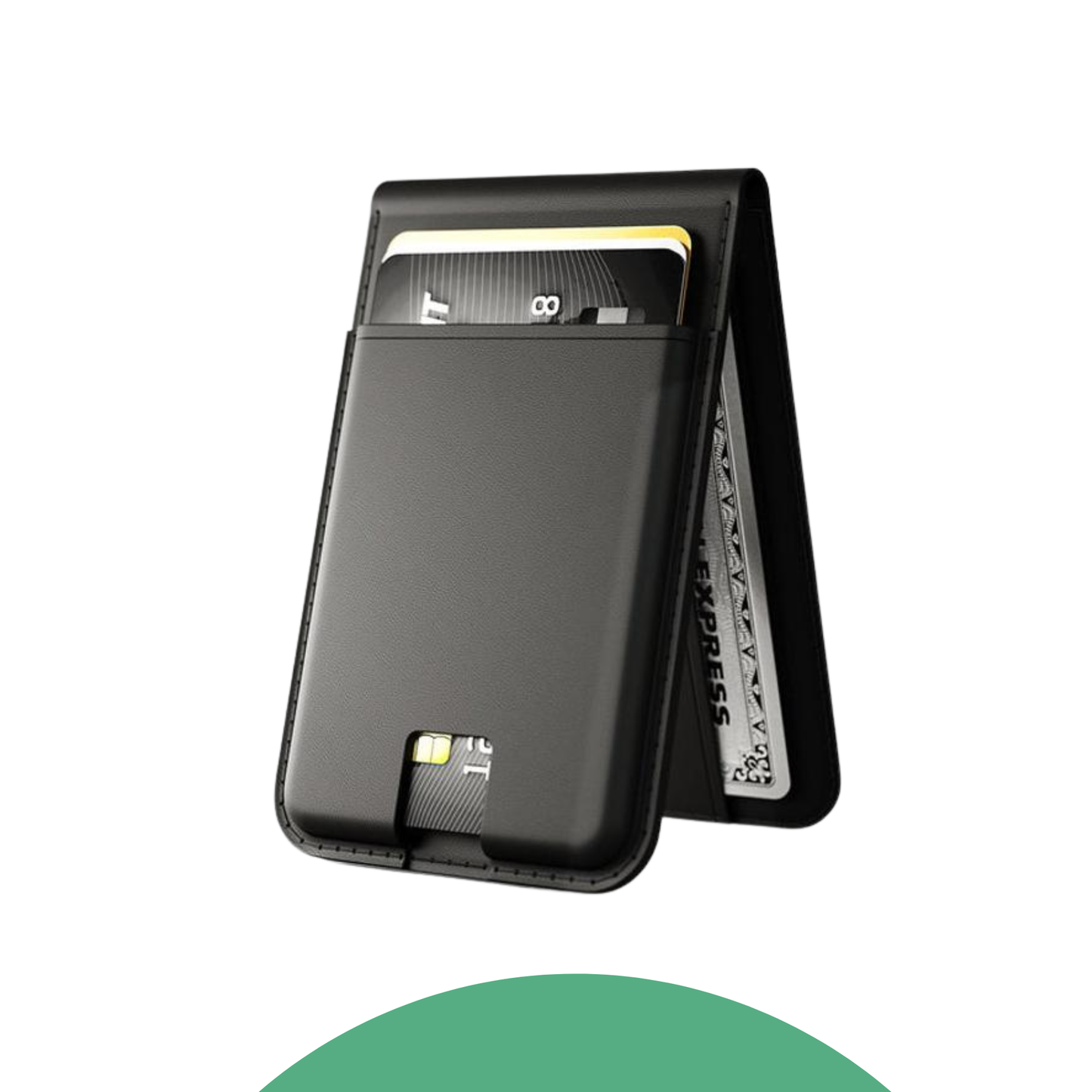 Magnetic Phone Wallet with Stand & Card Holder