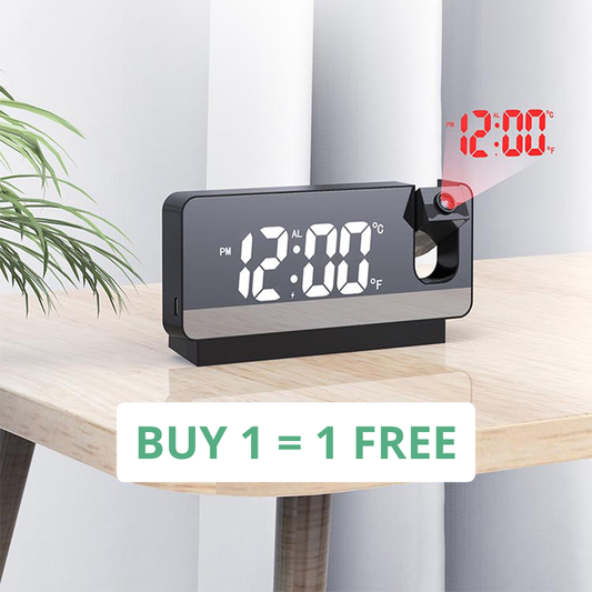 LED Projection Digital Alarm Clock