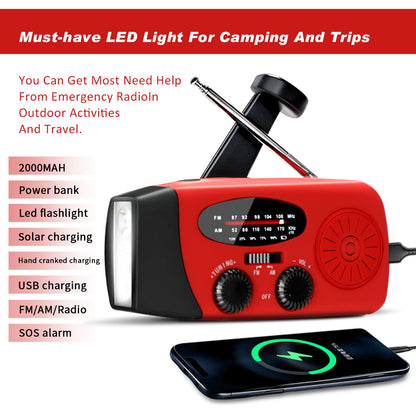 MultiPower Solar Radio & PowerBank